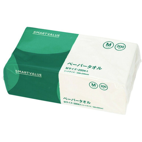 プラス SV 157448）ペーパータオルM 200枚35個 N241J-M-35 N241J-M-35 [1105-5057383]