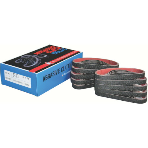 ベルスター研磨材工業 【50本販売】ベルスター BP12ベルト 12×330mm #320 BP12-320 [1117-0475137]