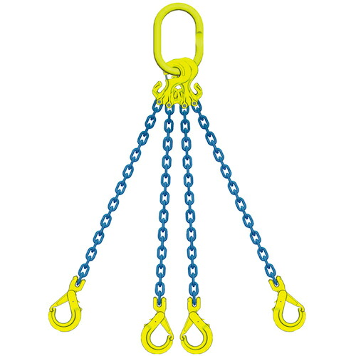 マーテック MARTEC 4本吊りチェーンスリングセットTG4-GBK-16 L＝1.5m TG4-GBK-16 [1127-0113069]