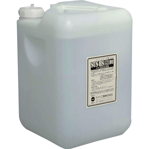 マイト工業 【個人宅不可】 マイト ハケ・クロス用電解液 20L入り（AC専用） SUS-HS 20L [1129-8025394]