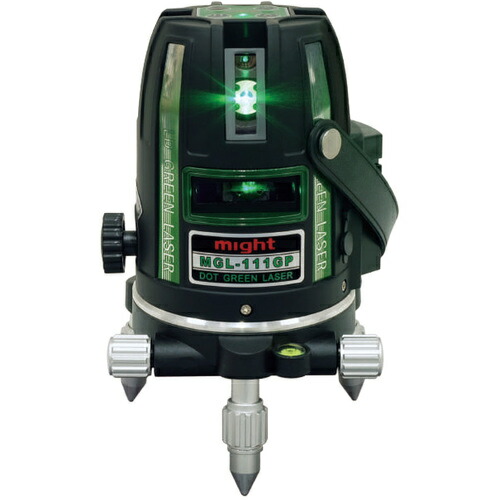 マイト工業 【個人宅不可】 マイト マイティライン 本体+受光器MK-402G/セット MGL-111GP-R [1129-00000628]