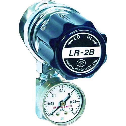 ヤマト産業 YAMATO ガス調整器 分析機用ライン圧力調整器 LR-2B L9タイプ 真鍮 LR2BRL9TRC [1158-829475]｜ＤＡＩＳＨＩＮ工具箱　店