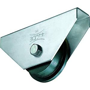 ヨコヅナ 鉄重量戸車 130 トロ JHM-1307 [1167-103278]｜ＤＡＩＳＨＩＮ工具箱　店