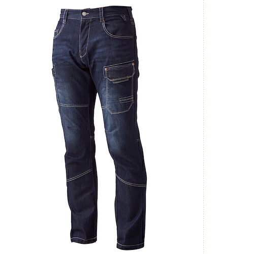 桑和 588 カーゴパンツ ブルーブラック M 588-554-M [1173-9416908]