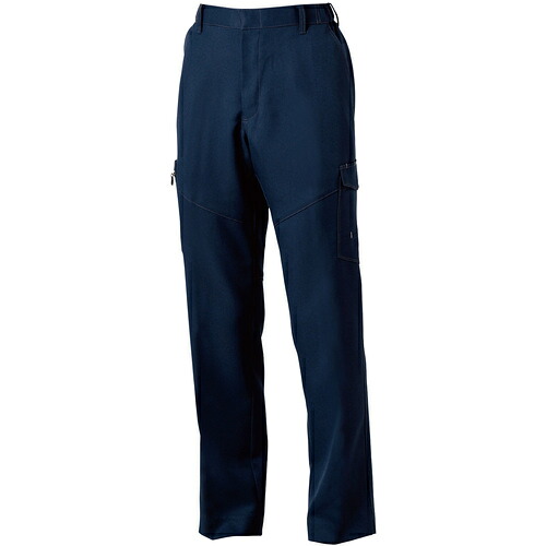 桑和 SOWA 9668-98 カーゴパンツ（ノータック・脇ゴム） ネイビー 5L 9668-98-1-5L [1173-9521350] 5,392円