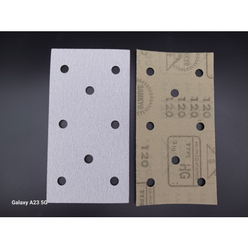 三共理化学 【100枚販売】三共 HGCS-H グランドスーパーシート（ハード）（C穴）95X180-#120 HGCS-H-95X180-120 [1226-1012638]