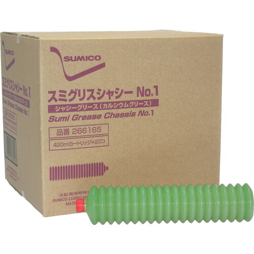住鉱 潤滑剤 【20本販売】住鉱 グリース（一般用シャーシグリス） スミグリスシャシーNo.1 420ml 266165 [1234-5233029]