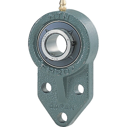 NTN G ベアリングユニット（円筒穴形、止めねじ式）軸径40mm内輪径40mm全長100mm UCFH208D1 [128-000948] 4,108円
