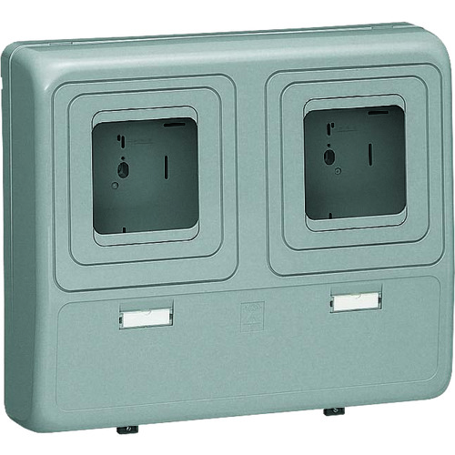 未来工業 【別途送料】 未来 電力量計ボックス（グレー） WP-3WG [1302-9784072]