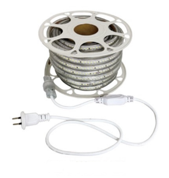 【当日発送】富士倉 【Z】LEDロープライト両面発光 白 10m（電源付き） FRL-W10M-W [1396-0324444]