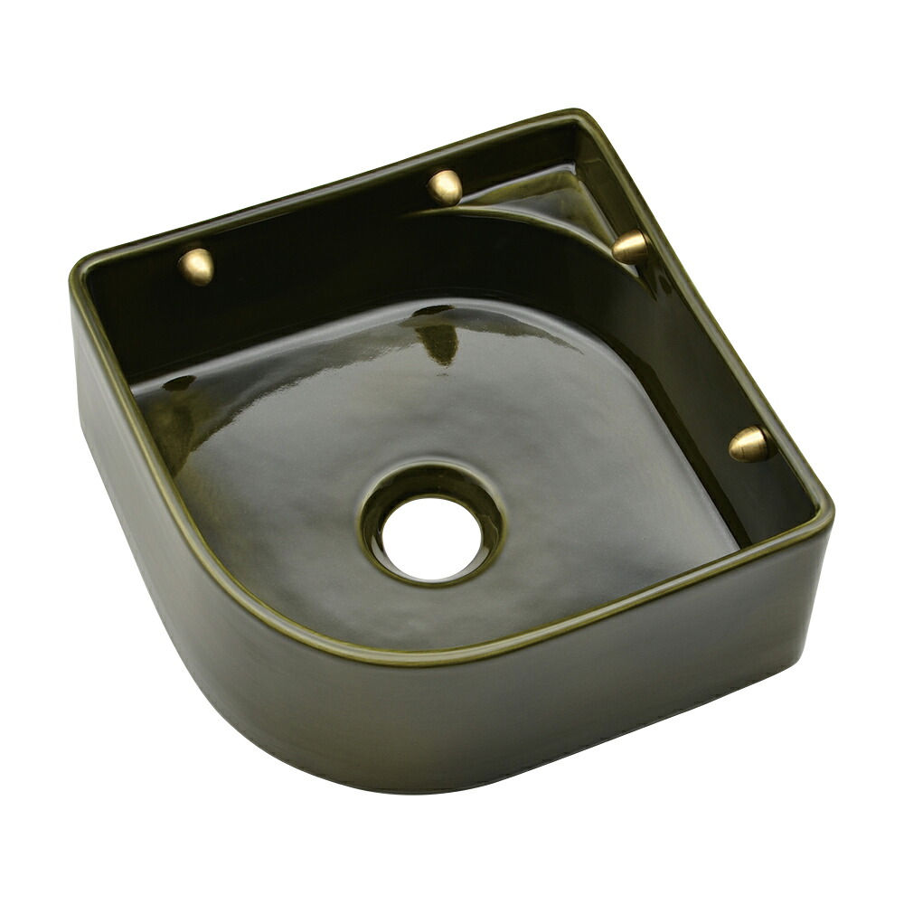 カクダイ KAKUDAI 壁掛手洗器//茶 493-234-GR [142-111718] 22,704円