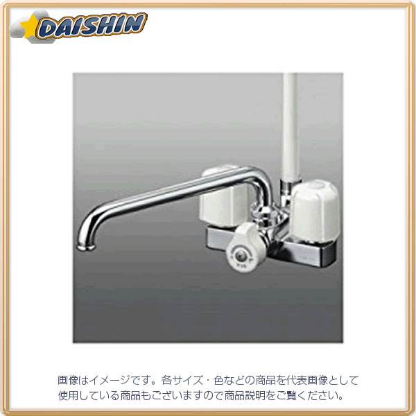 KVK デッキ2ハンドルシャワー300mmP付 KF12ER3 [1425-209721]