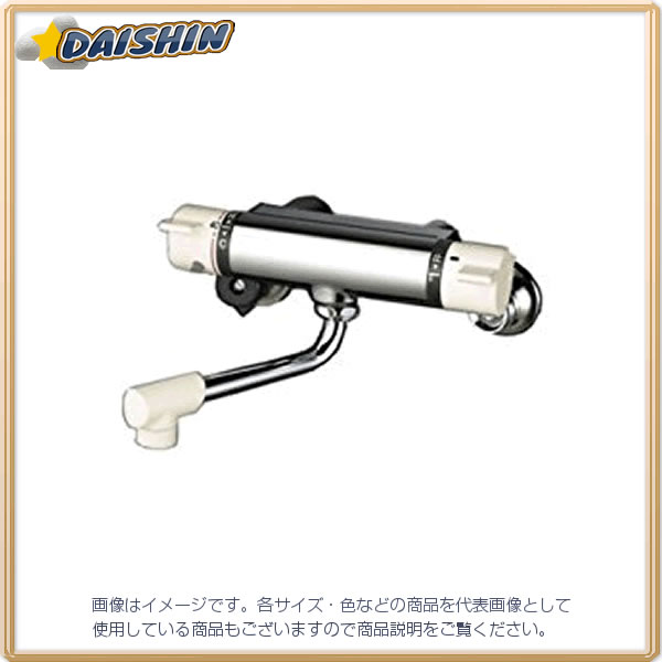 KVK 寒 サーモスタット混合栓240mmP付 KM800WR2 [1425-217559]｜ＤＡＩＳＨＩＮ工具箱　店