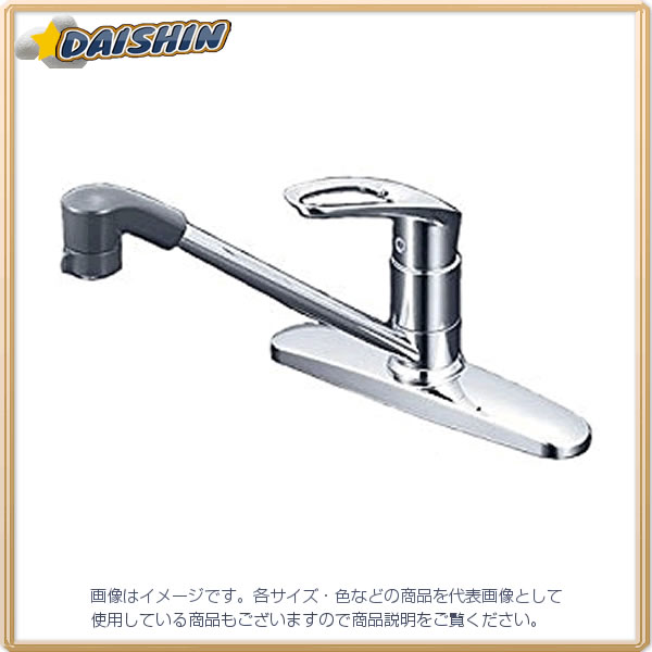 KVK 流し台シャワー混合栓 KM5091TF [1425-225745]｜ＤＡＩＳＨＩＮ工具箱　店