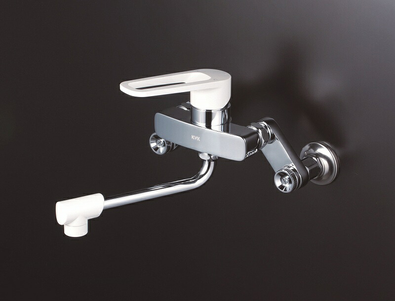 KVK 楽締ソケットシングル混合栓 MSK110KRJ [1425-0277690]｜ＤＡＩＳＨＩＮ工具箱　店