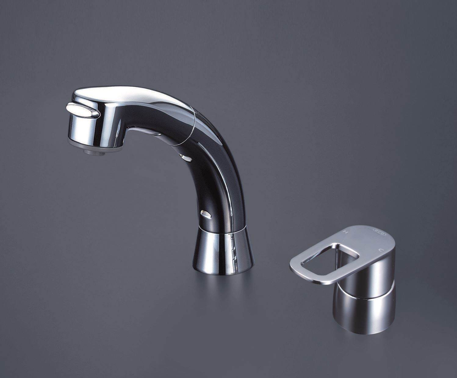 KVK 寒シングルレバー洗髪シャワー(e) FSL121DZET [1425-0804520]｜ＤＡＩＳＨＩＮ工具箱　店