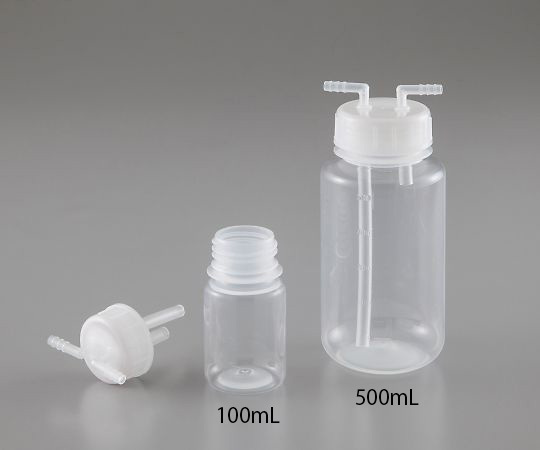 アズワン AS ONE ガス洗浄瓶（PP製）　1000mL 4-2739-04 [1445-0083123]
