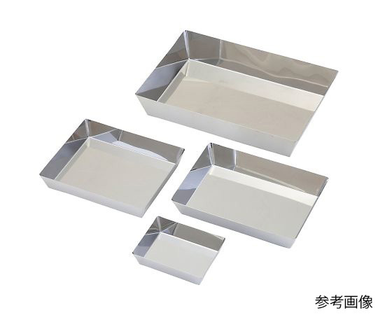 アズワン AS ONE ステンレス直角バット（Rレス）　565×395×100mm 4-2269-07 [1445-0083250]
