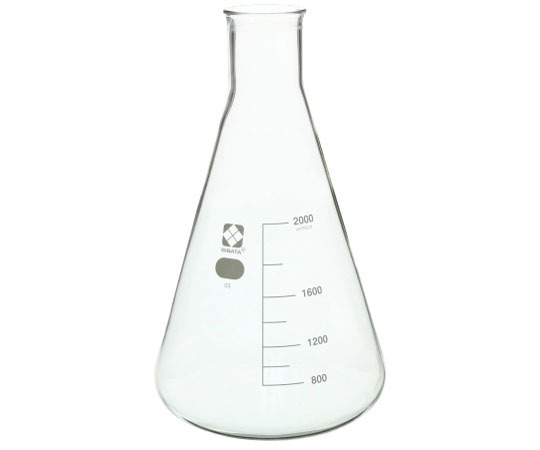 アズワン AS ONE 三角フラスコ　2000mL 4-2825-10 [1445-0083358]