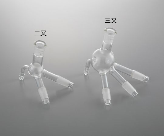 アズワン AS ONE アダプター（減圧用）　二又タイプ　19/38 4-2668-02 [1445-0083491]｜ＤＡＩＳＨＩＮ工具箱　店