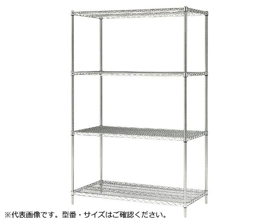 アズワン AS ONE シェルフ AHM1070S4・1900 0-6896-04 [1445-0016433]｜ＤＡＩＳＨＩＮ工具箱　店