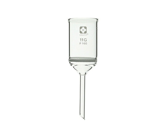 アズワン AS ONE ガラスろ過器（円筒ロート）11GP160 1-4384-03 [1445-0028829]｜ＤＡＩＳＨＩＮ工具箱　店