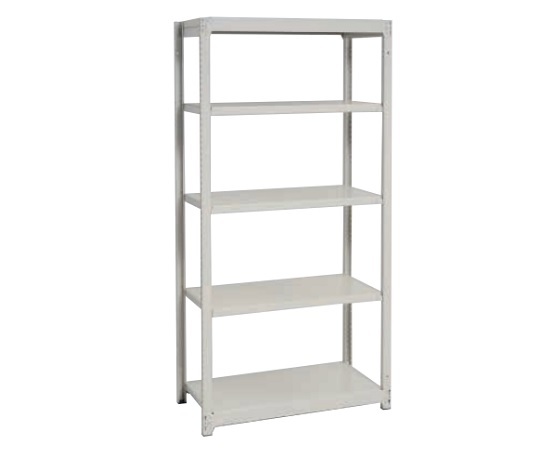 アズワン AS ONE 【別途送料】 【個人宅不可】 軽量ボルトレスラック　5段　1503&times;604&times;1806mm　（耐荷重：150kg/段） 3-1313-03 [1445-0052287]｜ＤＡＩＳＨＩＮ工具箱　店