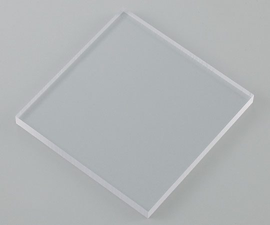 アズワン AS ONE 樹脂サンプルプレート　PC・透明　□100&times;5mm 3-3259-05 [1445-0053562]｜ＤＡＩＳＨＩＮ工具箱　店
