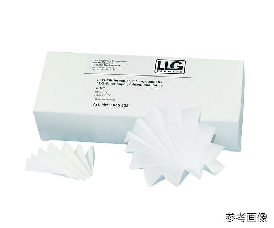 アズワン AS ONE 折りたたみ定性濾紙　Φ150mm　100枚入 3-8256-03 [1445-0055513]