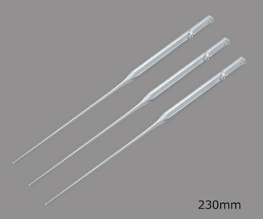 アズワン AS ONE パスツールピペット　2mL　全長230mm　250本×4箱入 3-8264-02 [1445-0055542]
