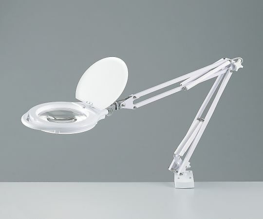 アズワン AS ONE LEDアーム式ワイド照明拡大鏡（1.75×） 4-446-01 [1445-0058947]