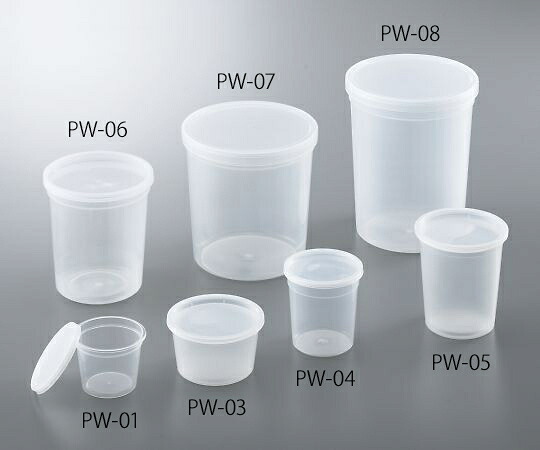 アズワン AS ONE ディスポPPサンプル保存容器　232mL　100個入 4-781-04 [1445-0059184]