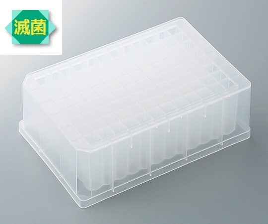 アズワン AS ONE 96ウェルディーププレート（V底）滅菌済（1個/袋×20袋入） 3-7496-04 [1445-0062245]