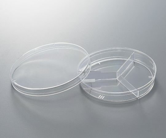 アズワン AS ONE 分割シャーレ　3分割　500枚入 4-418-02 [1445-0067818]