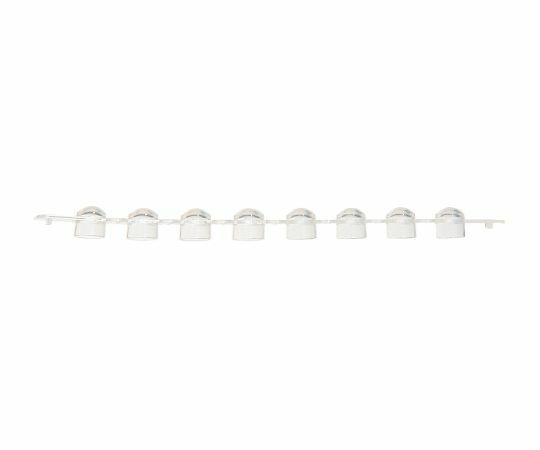 アズワン AS ONE PCRチューブ　8連0.2mL用キャップ　130本入 3-8624-11 [1445-0071888]