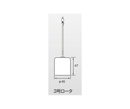 アズワン AS ONE ビスコテスター 3号ローター 1-503-10 [1445-0010984]