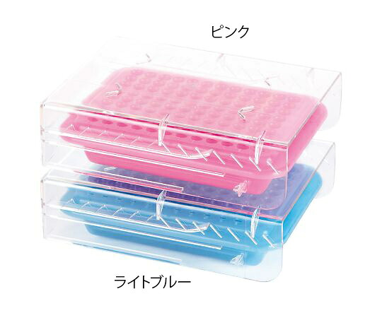 アズワン AS ONE PCRクーラー（96ウェル）　ピンク　2個入 4-1835-01 [1445-0082097]