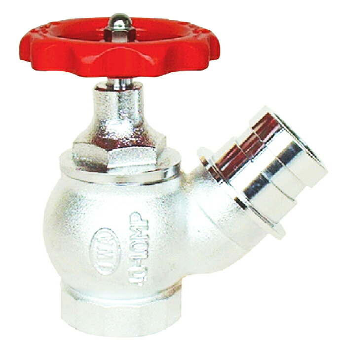岩崎製作所 IWA 消火栓バルブ認定合格品（IWA） 差込式 40Ax45°BC 1.0 06M4045B [1480-00000029]