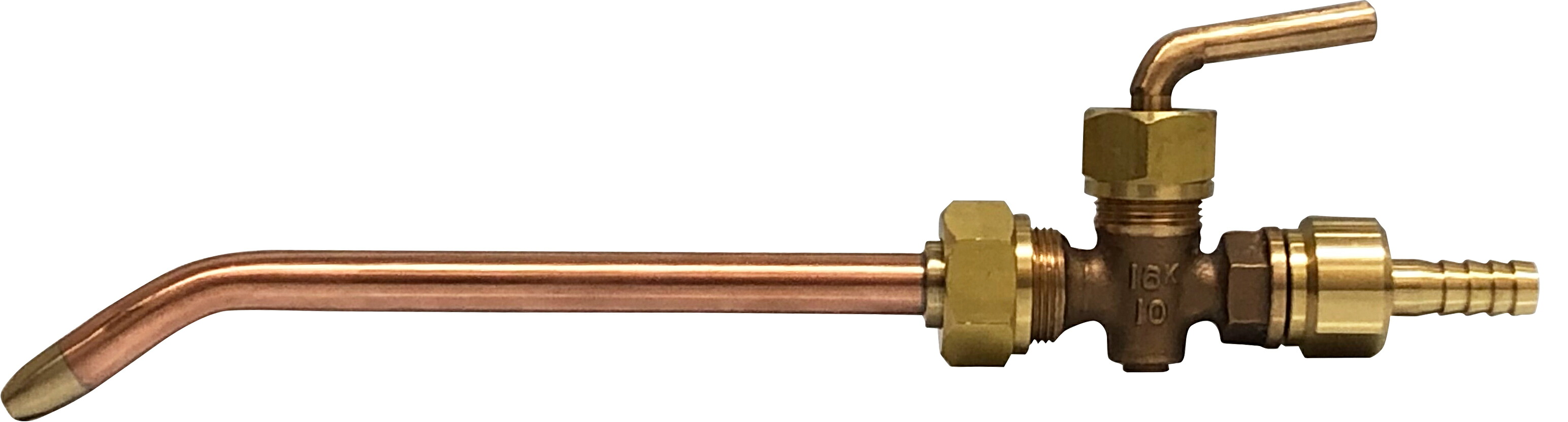 岩崎製作所 IWA JIS F7335 コック式筒先ノズル 15A 54COCK00B [1480-00000724]｜ＤＡＩＳＨＩＮ工具箱　店