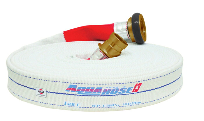 岩崎製作所 IWA アクアホース ゴルフ50Ax15M BR町野付1.3MPa 加締 01GLF5015B-K [1480-00000990]