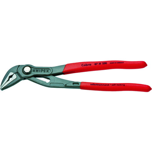 クニペックス KNIPEX ウォーターポンププライヤー（スリム型） 250mm #8751-250 [149-061267]