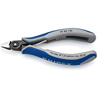 クニペックス KNIPEX エレクトロニクスニッパー #7942-125 [149-061380]｜ＤＡＩＳＨＩＮ工具箱　店