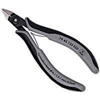 クニペックス KNIPEX ESDエレクトロニクスニッパー #7942-125ESD [149-061588]｜ＤＡＩＳＨＩＮ工具箱　店