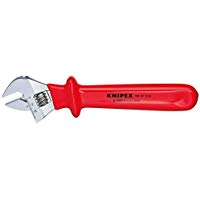 クニペックス KNIPEX 絶縁モンキーレンチ #9807-250 [149-071518]｜ＤＡＩＳＨＩＮ工具箱　店