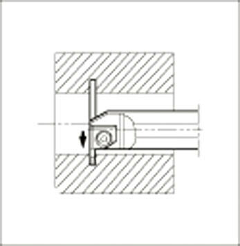 京セラ KYOCERA 溝入れ用ホルダ KIGHR6550B-4 [152-122103]｜ＤＡＩＳＨＩＮ工具箱　店
