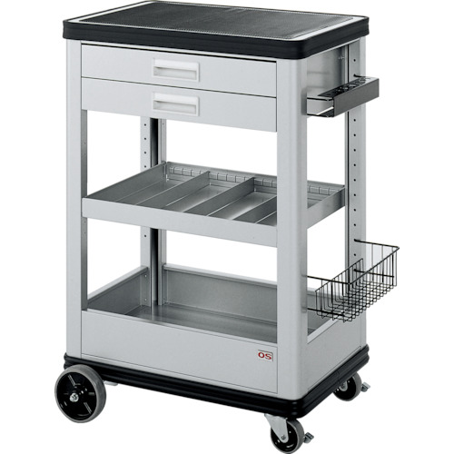 大阪製罐 【個人宅不可】 OS ピットワゴン（固定トレータイプ） ボックス引出し2 PW-2B [1543-00000221]