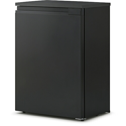 アイリスオーヤマ IRIS 【別途送料】 奥行スリム冷蔵庫 66L ブラック IRSN-7A-B [155-653565]