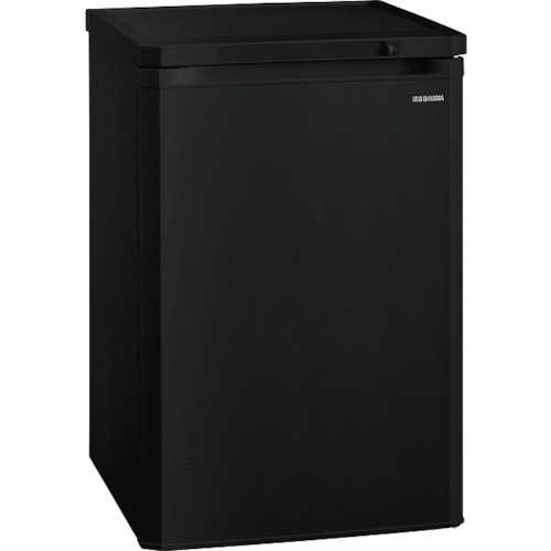 アイリスオーヤマ IRIS 前開き冷凍庫 85L ブラック IUSD-9B-B [155-498647]