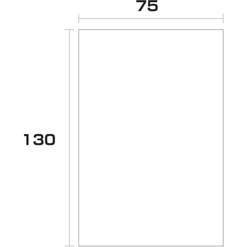 グリーンクロス 【別途送料】 【個人宅不可】 グリーンクロス ポリエチレン袋 厚み0.1 1000枚 75幅x長さ130mm 6300005021 [1560-6244809]