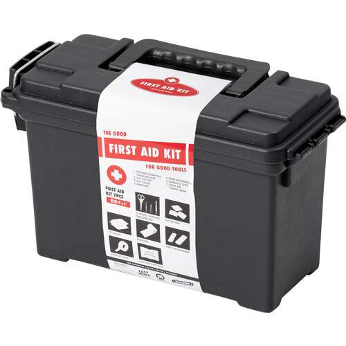 グリーンクロス 【別途送料】 【個人宅不可】 救急セット MOLDING FIRSRT AID KIT BK 6300054602 [1560-8323901]